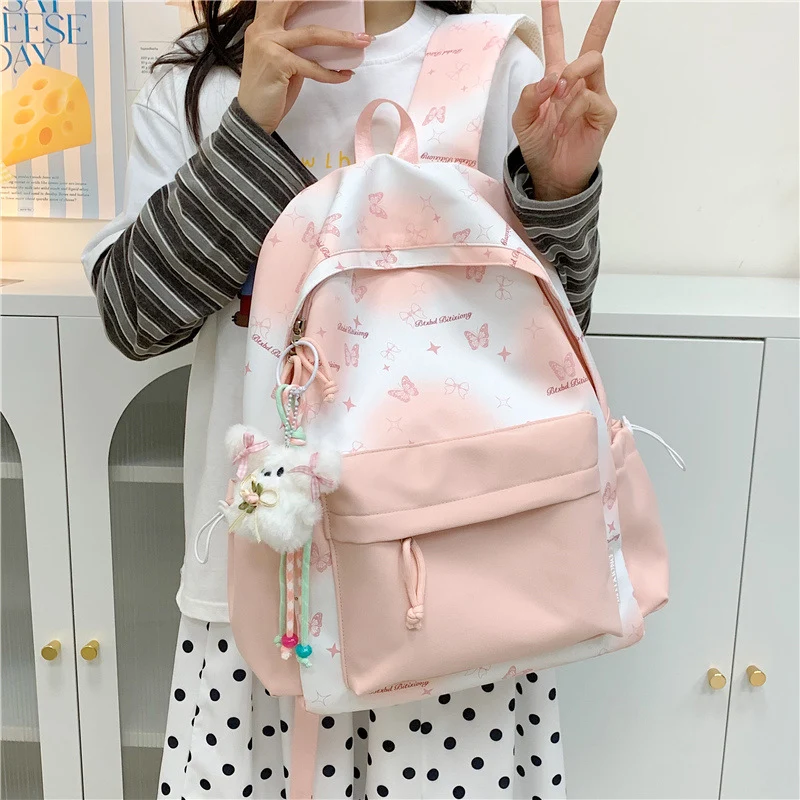 Schmetterlingsdruck Rucksack Karnz