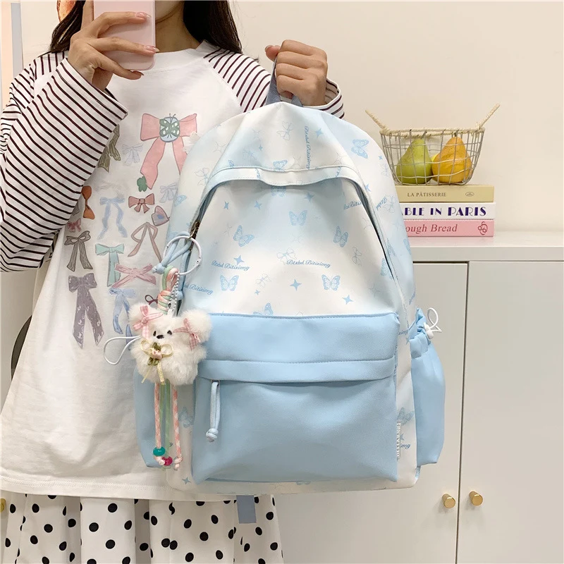 Schmetterlingsdruck Rucksack Karnz