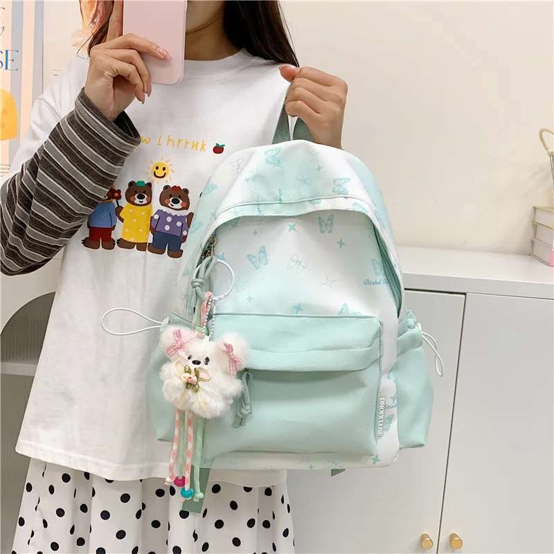 Schmetterlingsdruck Rucksack Karnz