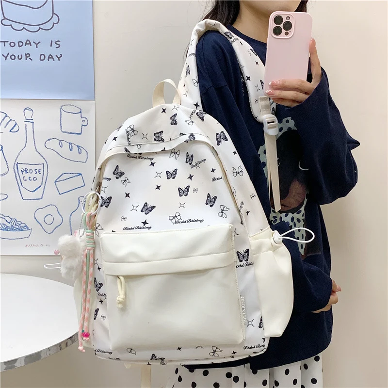 Schmetterlingsdruck Rucksack Karnz
