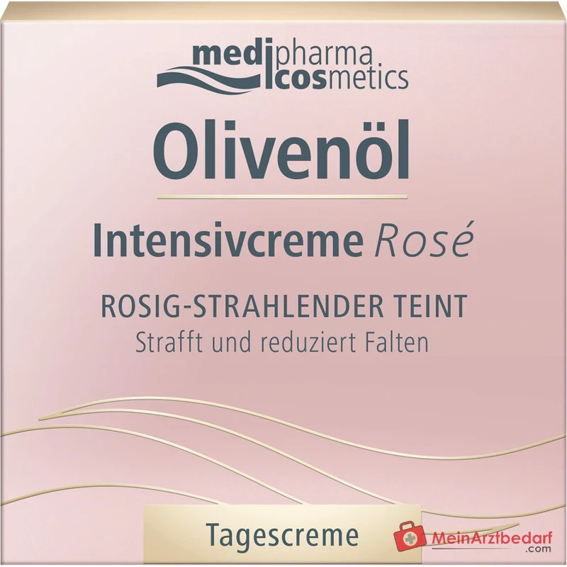 medipharma cosmetics Olivenöl Intensivcreme Rosé Tagescreme, 50 ml