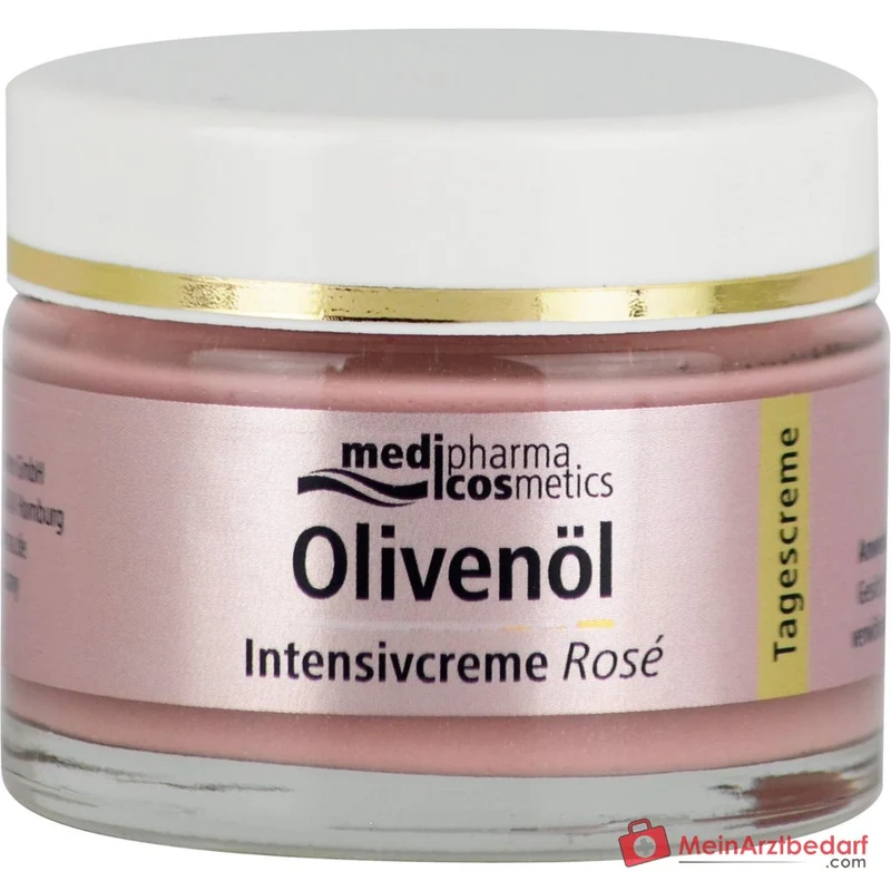 medipharma cosmetics Olivenöl Intensivcreme Rosé Tagescreme, 50 ml