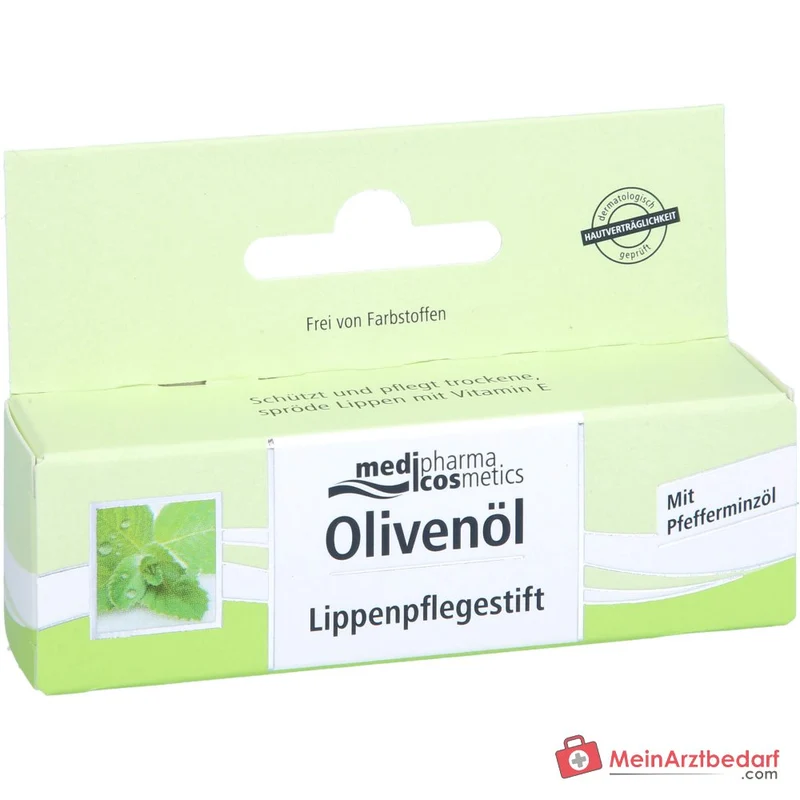 medipharma cosmetics Olivenöl Lippenpflegestift, 4,8 g
