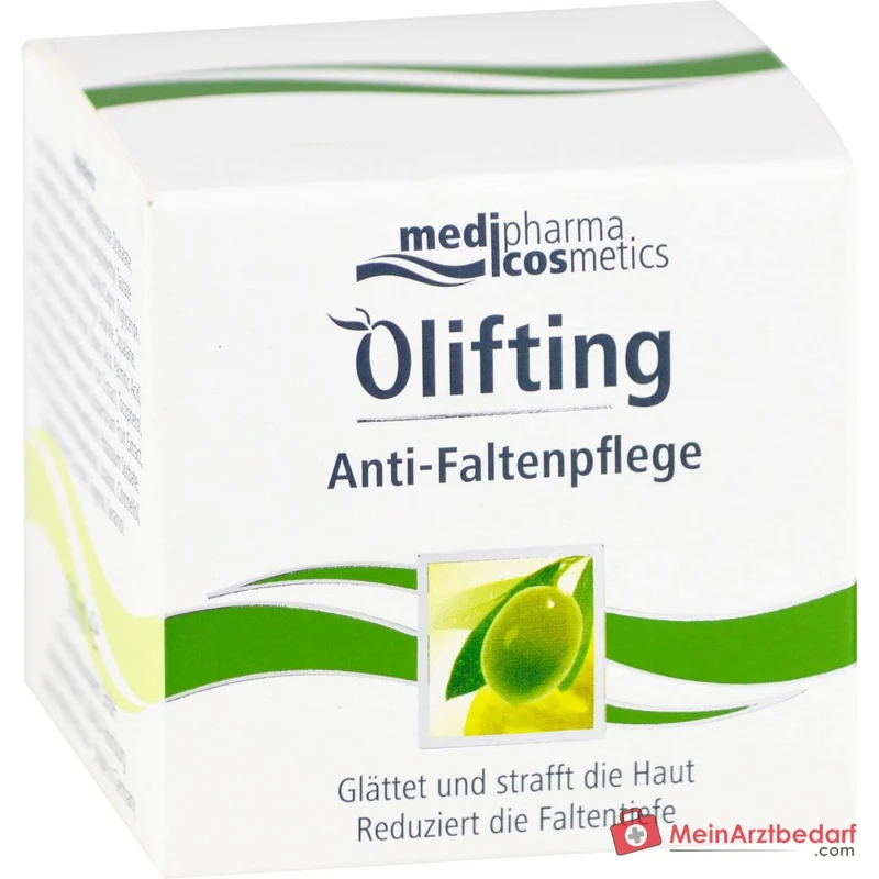 medipharma cosmetics Olivenöl Olifting Anti-Faltenpflege Creme, 50 ml