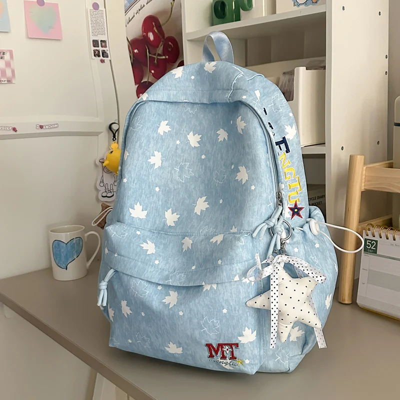 Verspielter Blumenmuster-Rucksack Karnz