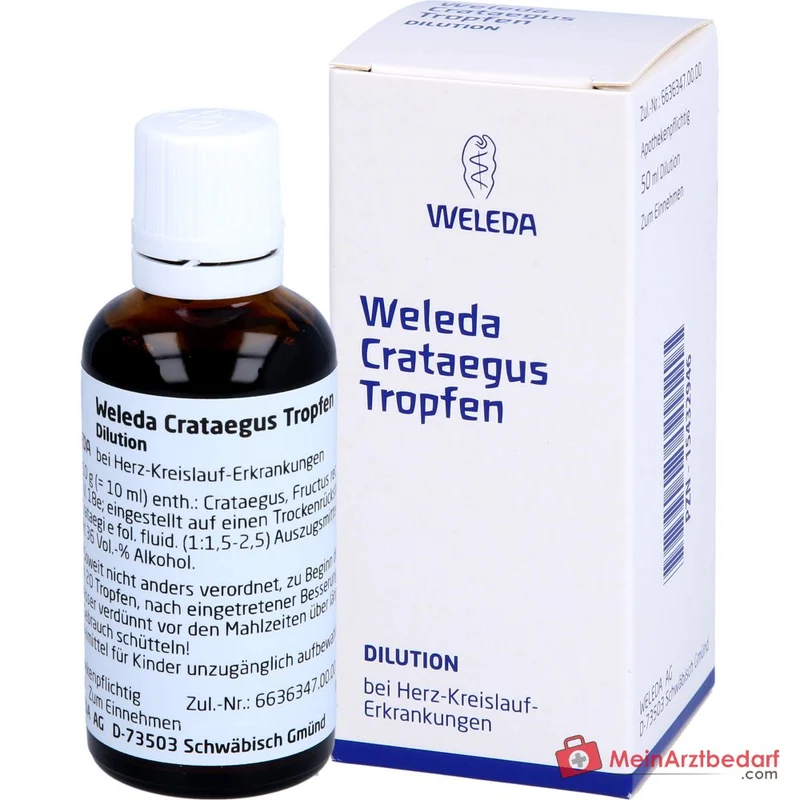 Weleda Crataegus Tropfen, 50 ml