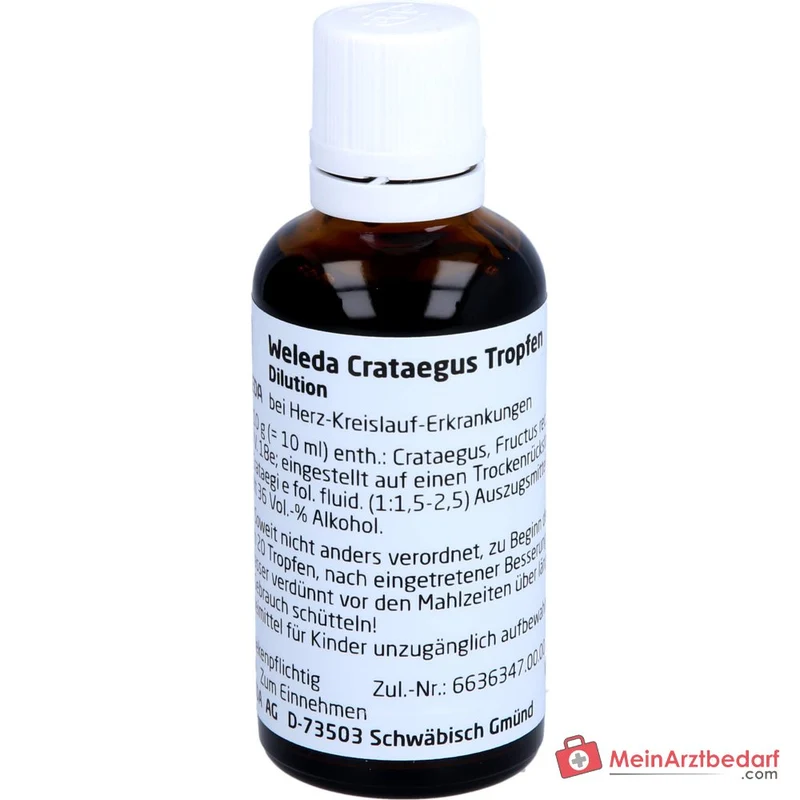 Weleda Crataegus Tropfen, 50 ml