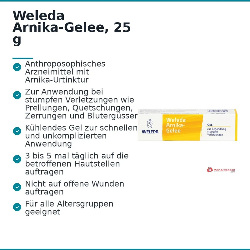 Weleda Arnika-Gelee, 25 g