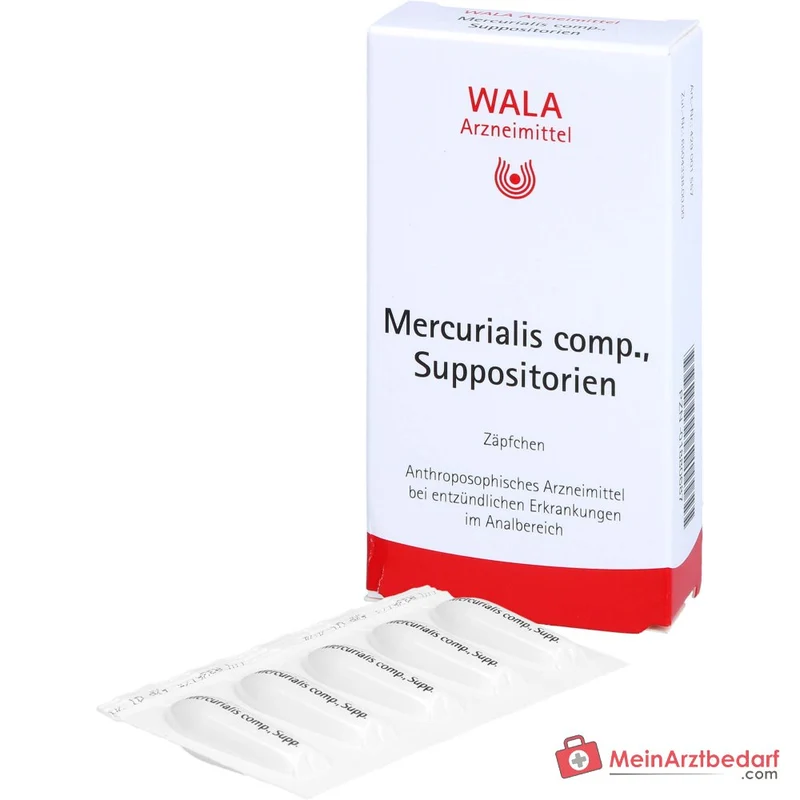 WALA Mercurialis comp. Suppositorien, 10 St.