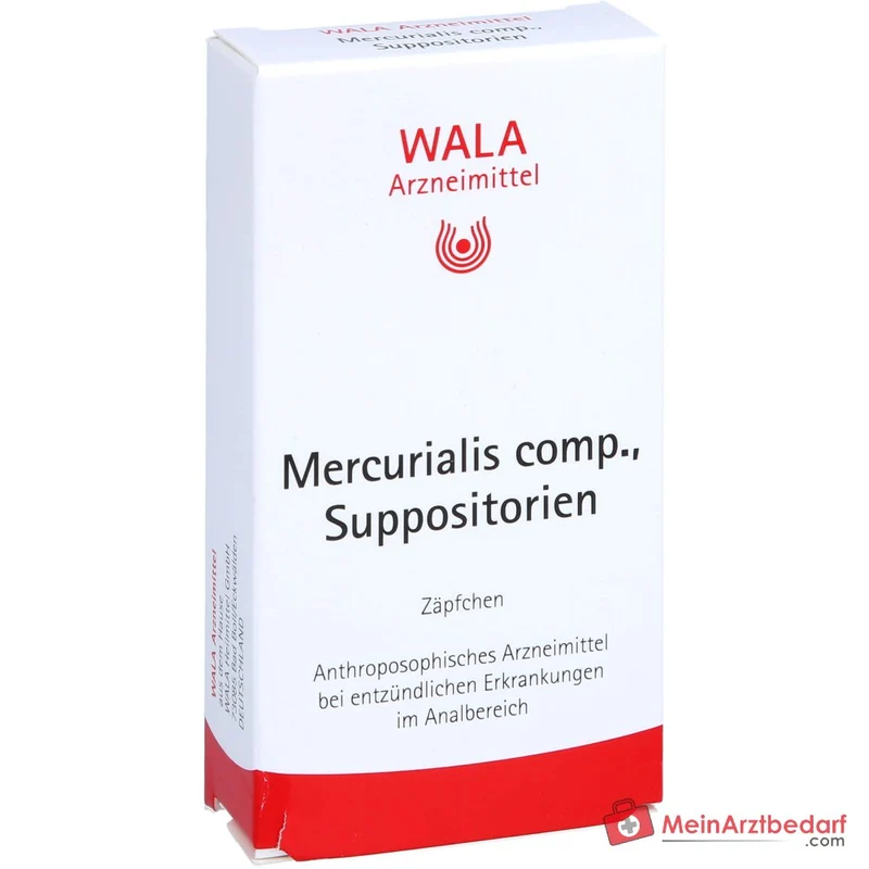 WALA Mercurialis comp. Suppositorien, 10 St.