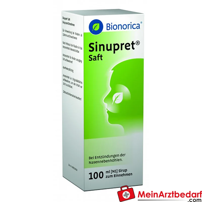 Sinupret Saft 100 ml – pflanzliches Arzneimittel bei Schnupfen