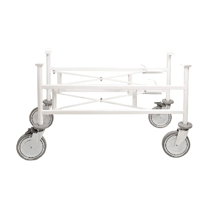 Fahrgestell für Tragen klappbar | Packung (1 Stück)