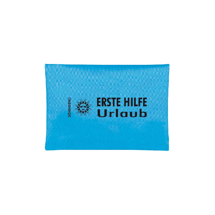 Erste Hilfe Urlaub blau | Packung (1 Stück)