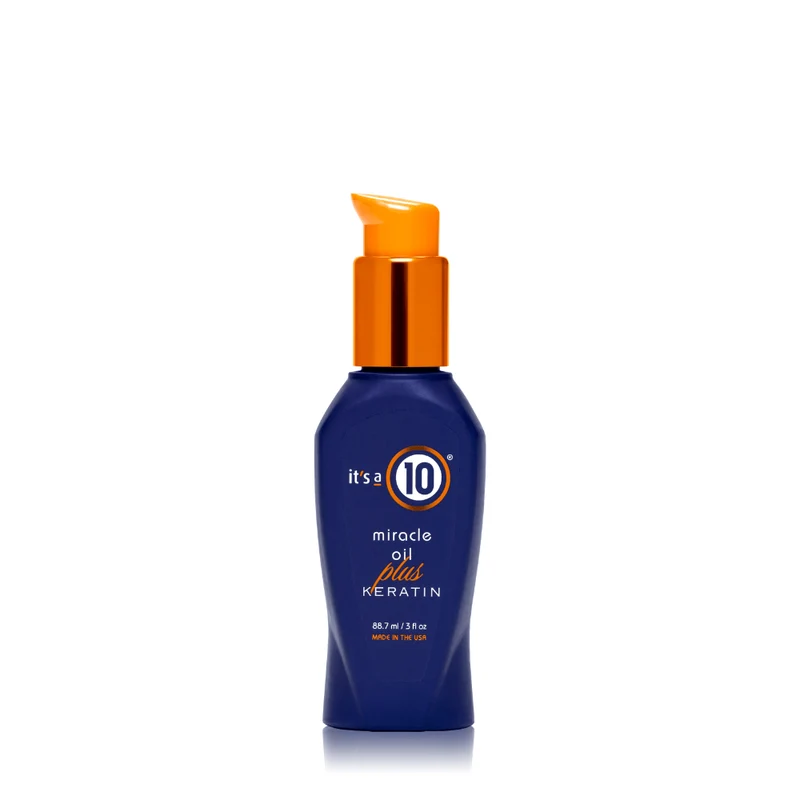 Es ist ein 10 Miracle Oil Plus Keratin 88ml