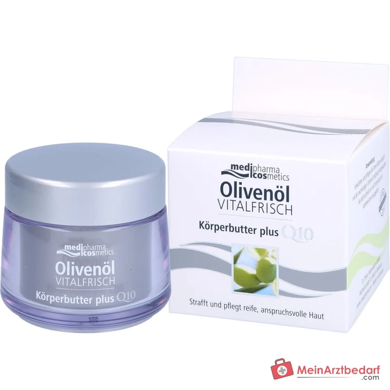 Medipharma Cosmetics Olivenöl Vitalfrisch Körperbutter plus Q10, 200 ml