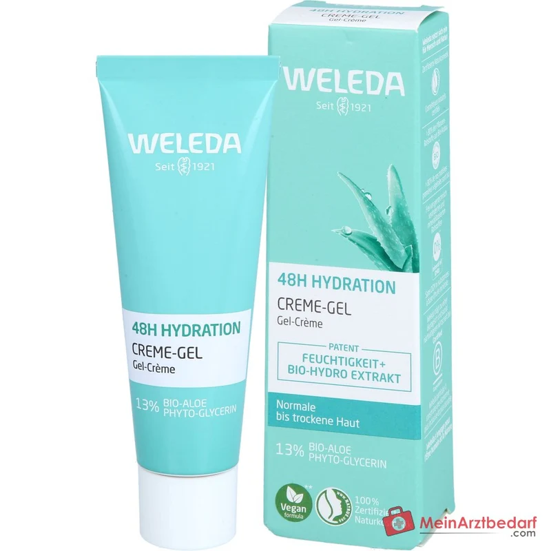 Weleda 48H Hydration Creme-Gel, 30 ml