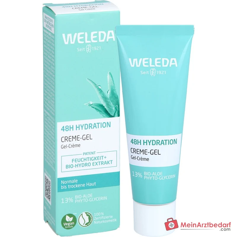 Weleda 48H Hydration Creme-Gel, 30 ml