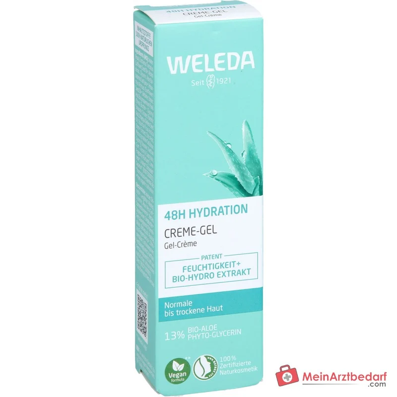 Weleda 48H Hydration Creme-Gel, 30 ml