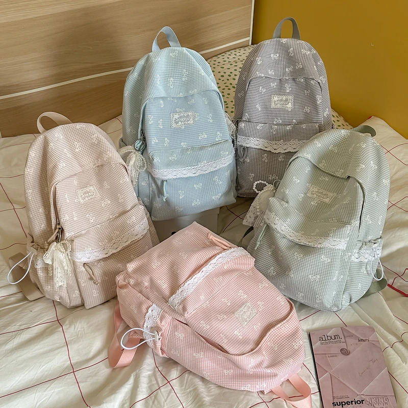 Süßer floralverzierte Rucksack Karnz