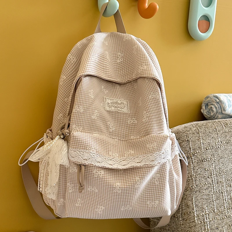 Süßer floralverzierte Rucksack Karnz