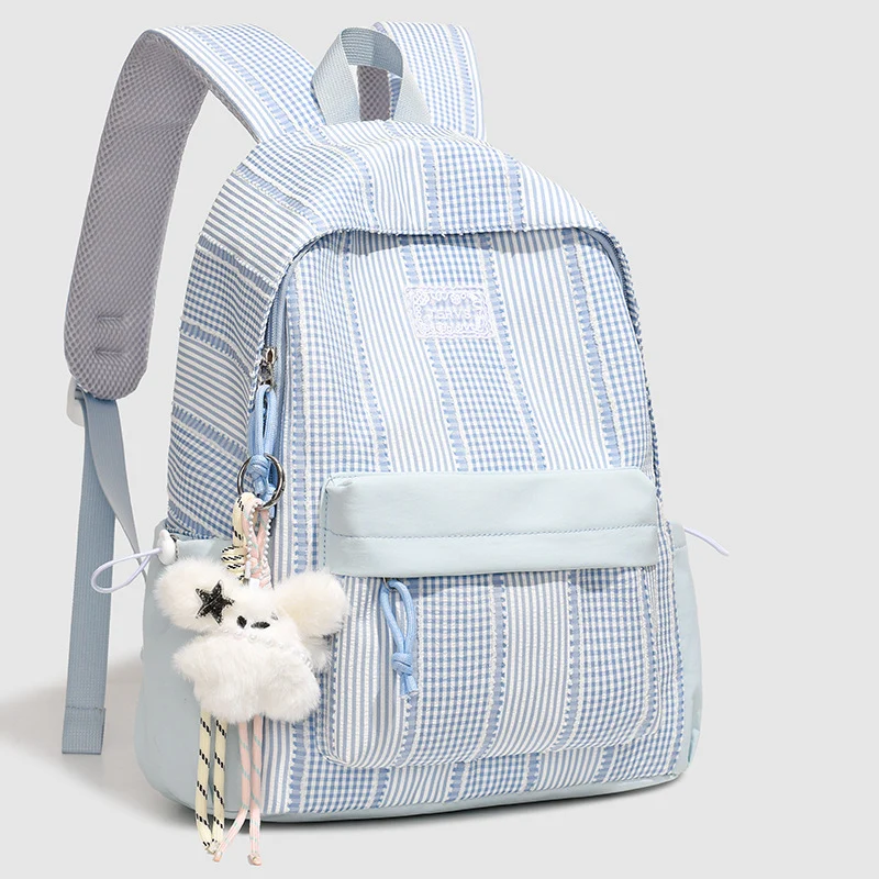 Stylischer gestreifter Design-Rucksack Karnz