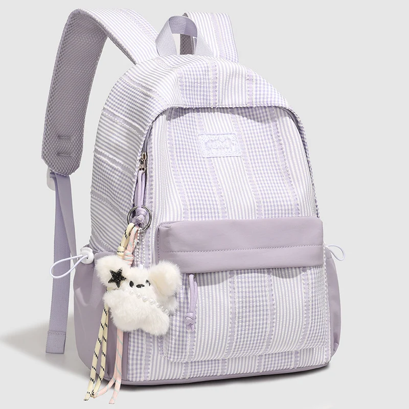 Stylischer gestreifter Design-Rucksack Karnz