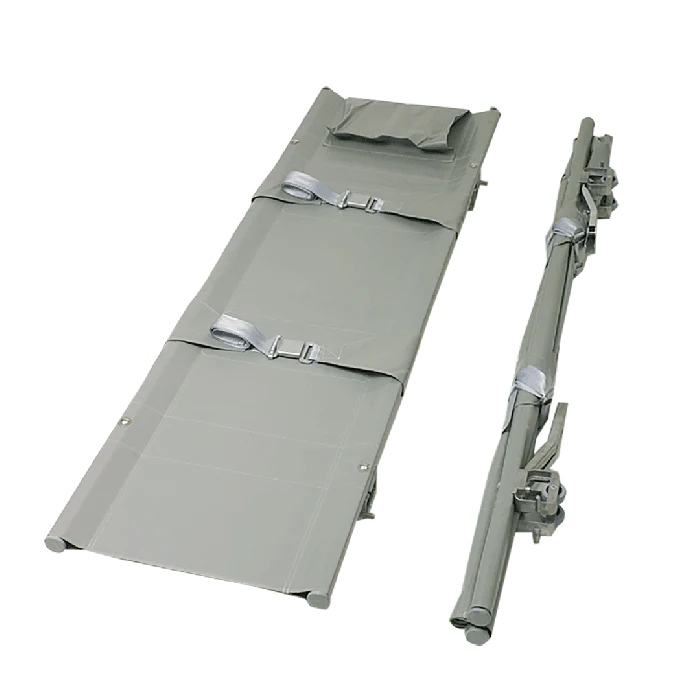 Krankentrage N 1 x klappbar Chemiefasergewebe 4 Rollenfüße | Packung (1 Stück)