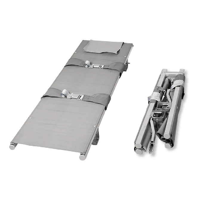 Krankentrage K 2 x klappbar monofiles Gewebe 4 Rollenfüße | Packung (1 Stück)