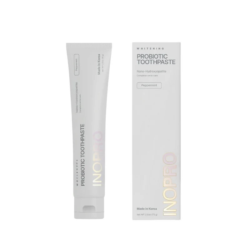 INOPRO Whitening Probiotic Zahnpasta Pfefferminz 75ml