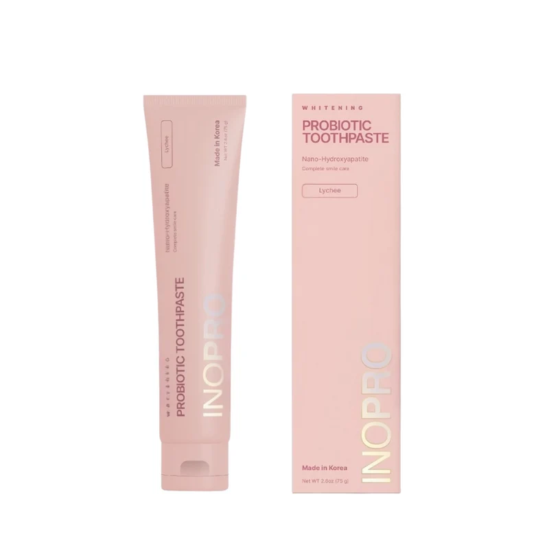 INOPRO Whitening Probiotic Zahnpasta Lychee 75ml