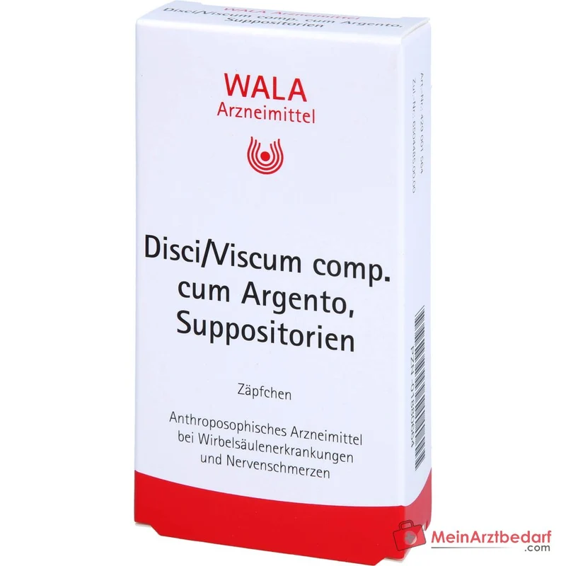 WALA Disci/Viscum comp. cum Argento Suppositorien, 10 St.