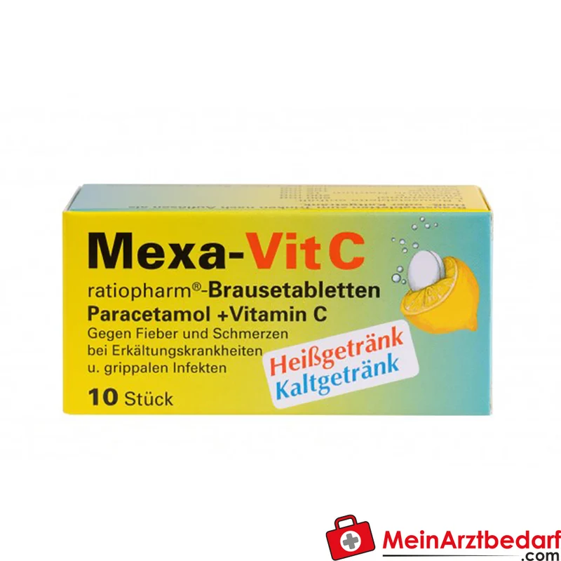 ratiopharm Mexa-Vit C 20 St. – Paracetamol + Vitamin C, fiebersenkend