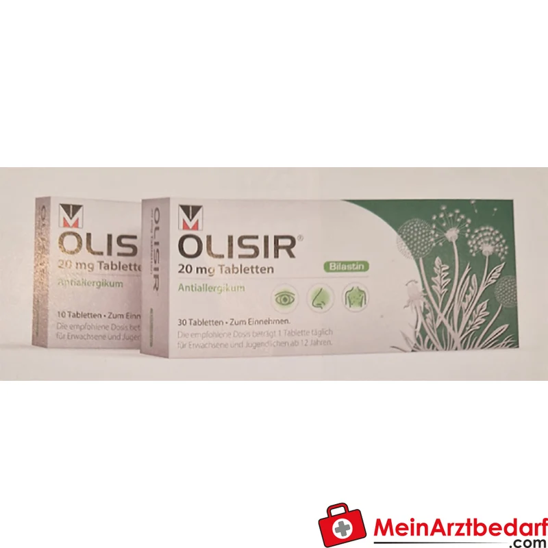MEN04 Olisir Tabletten 20 mg (Bilastin) 30 St. Antihistaminikum 24h