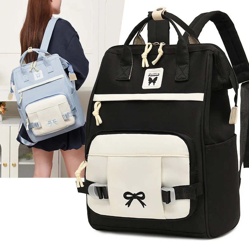 Stylischer Mehrfach-Taschen-Rucksack Karnz