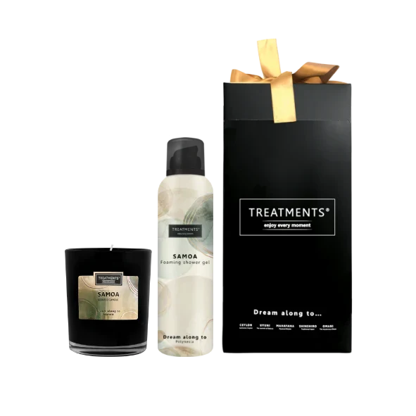 Treatments Geschenkbox Duschschaum & Kerze - Samoa