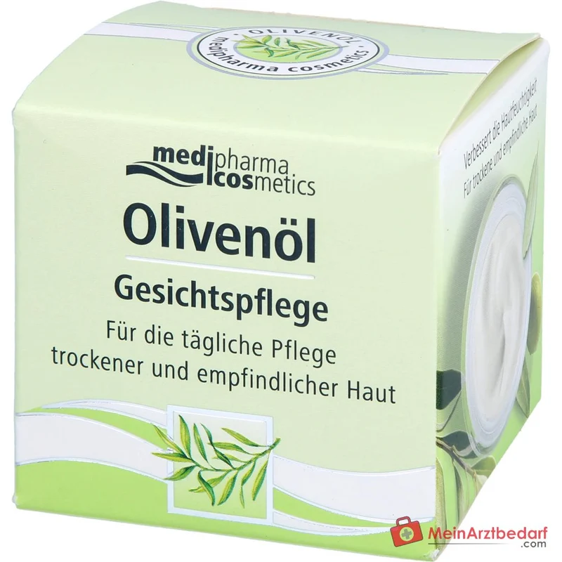 medipharma cosmetics Olivenöl Gesichtspflege Creme, 50 ml