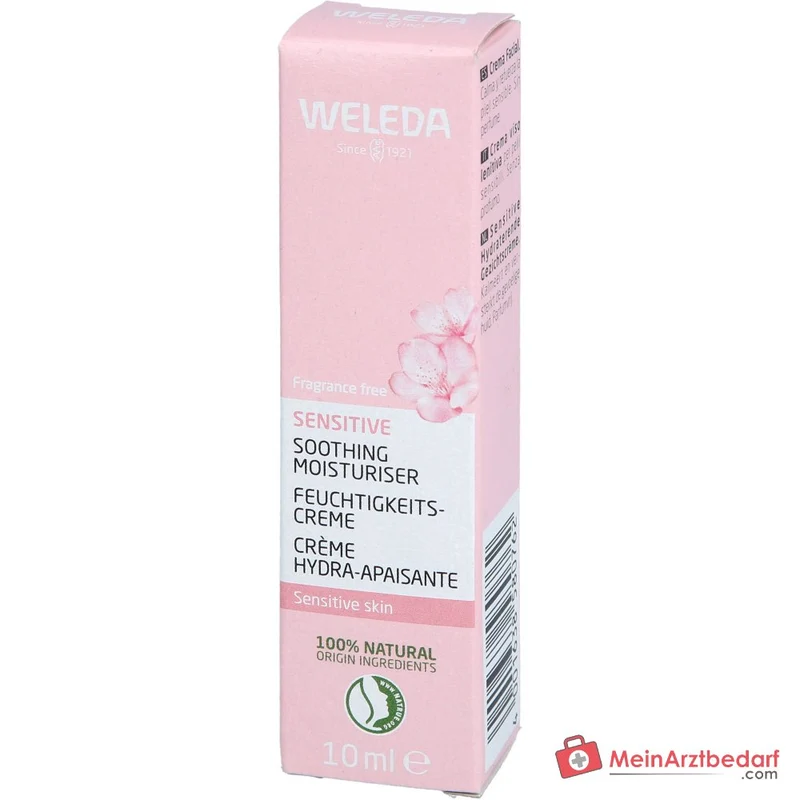 Weleda Sensitiv Feuchtigkeitscreme Mandel, 10 ml