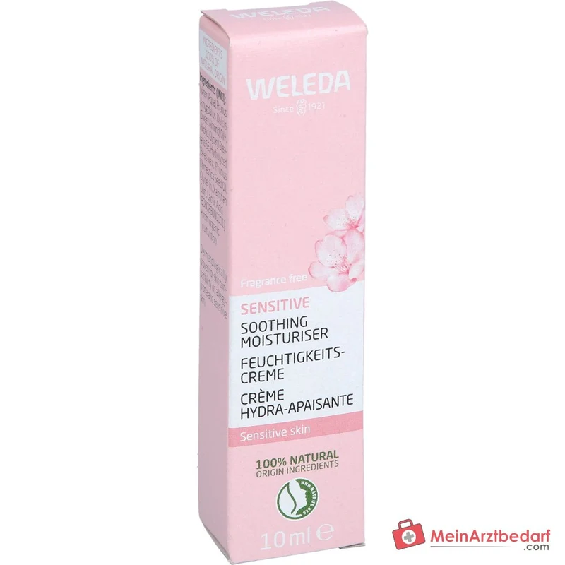 Weleda Sensitiv Feuchtigkeitscreme Mandel, 10 ml