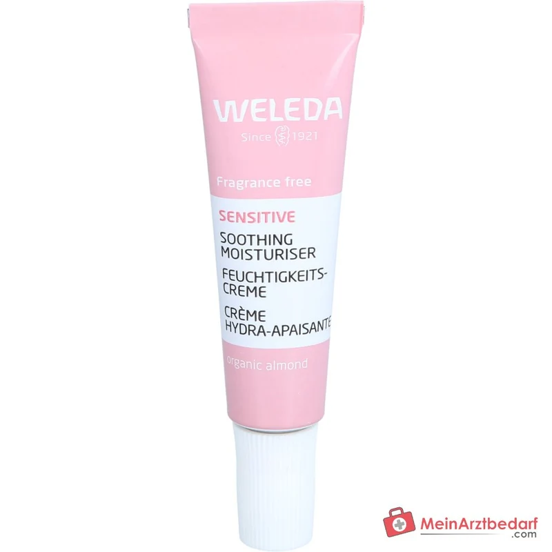 Weleda Sensitiv Feuchtigkeitscreme Mandel, 10 ml
