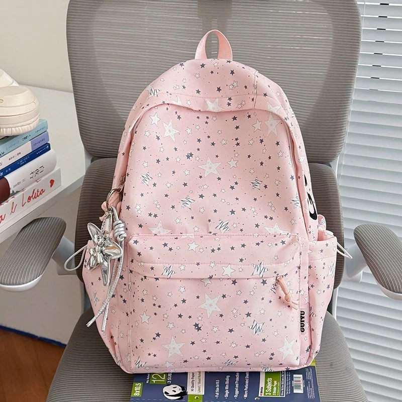 Stylischer Schulrucksack mit Sternenmotiv Karnz