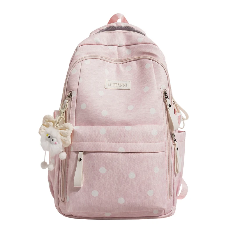 Stylische gepunktete Rucksack Karnz
