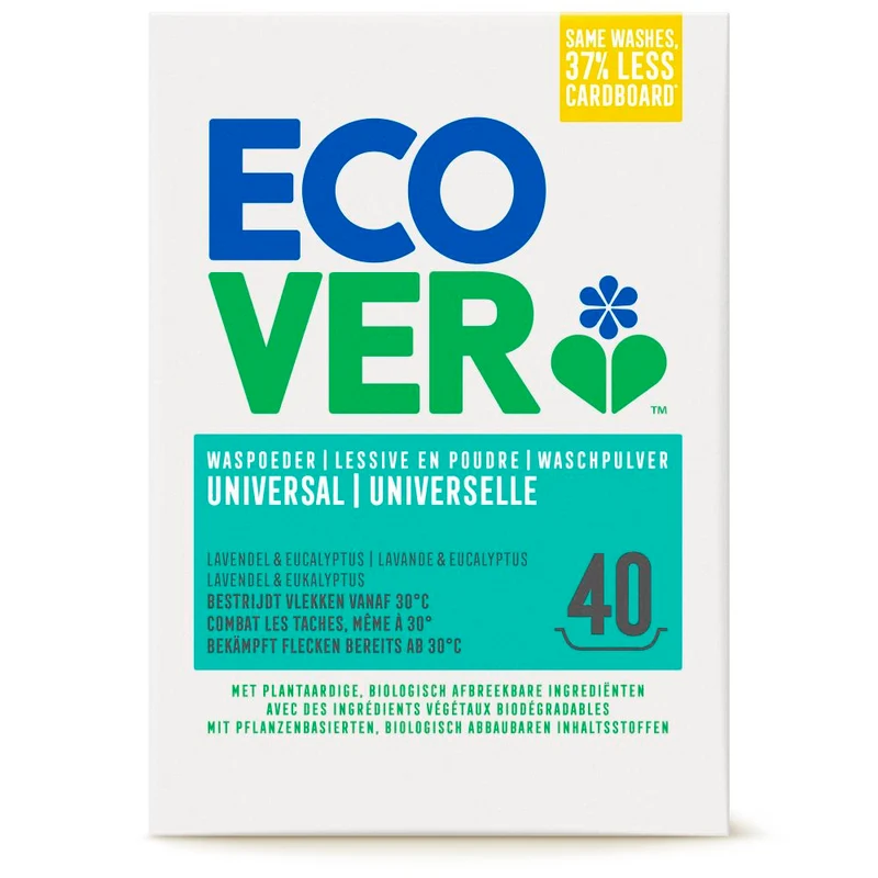 Ecover Universal Waspoeder Lavendel & Eucalyptus