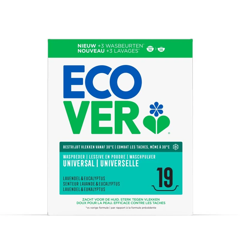Ecover Universal Waspoeder Lavendel & Eucalyptus