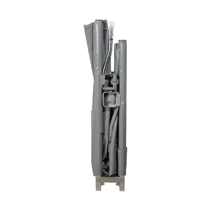 Krankentrage K 2 x klappbar Chemiefasergewebe 2 Gleit- und 2 Rollenfüße | Packung (1 Stück)