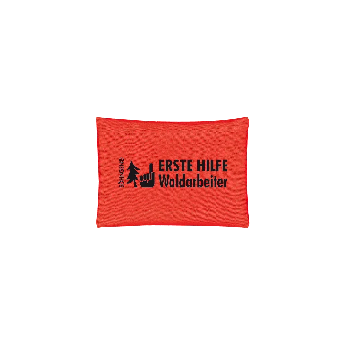 Erste-Hilfe-Set Waldarbeiter in einer Reißverschluss-Nylontasche orange | Packung (1 Stück)
