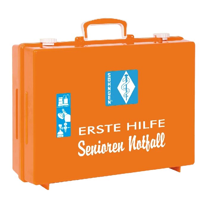 Erste-Hilfe Senioren Notfall MT-CD orange gefüllt | Packung (1 Stück)