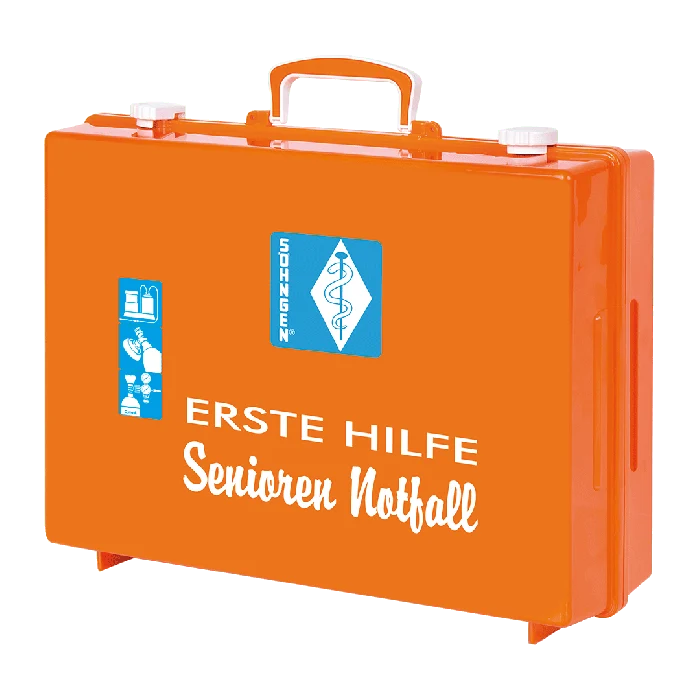Erste-Hilfe Senioren Notfall MT-CD orange gefüllt | Packung (1 Stück)