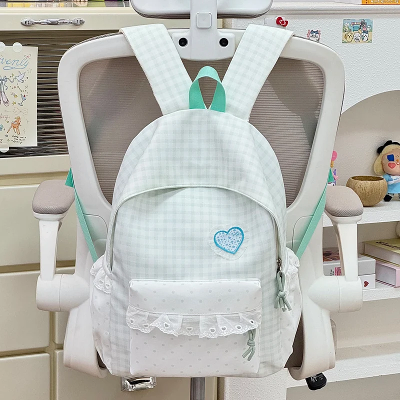 Stylischer Gepunkteter Rucksack Karnz