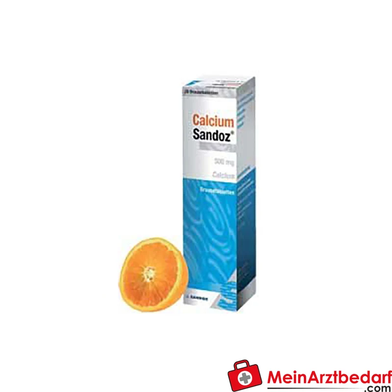 Calcium Sandoz Brausetabletten 500 mg, 20 Stück