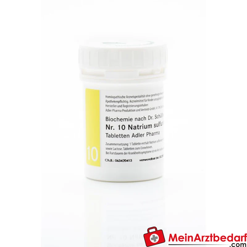 Adler Pharma Schüßler-Salz Nr.10 Natrium sulfuricum D6 Tabletten